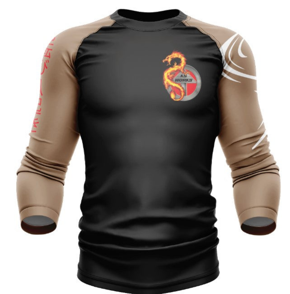 Ks works rashgaurd long sleeve