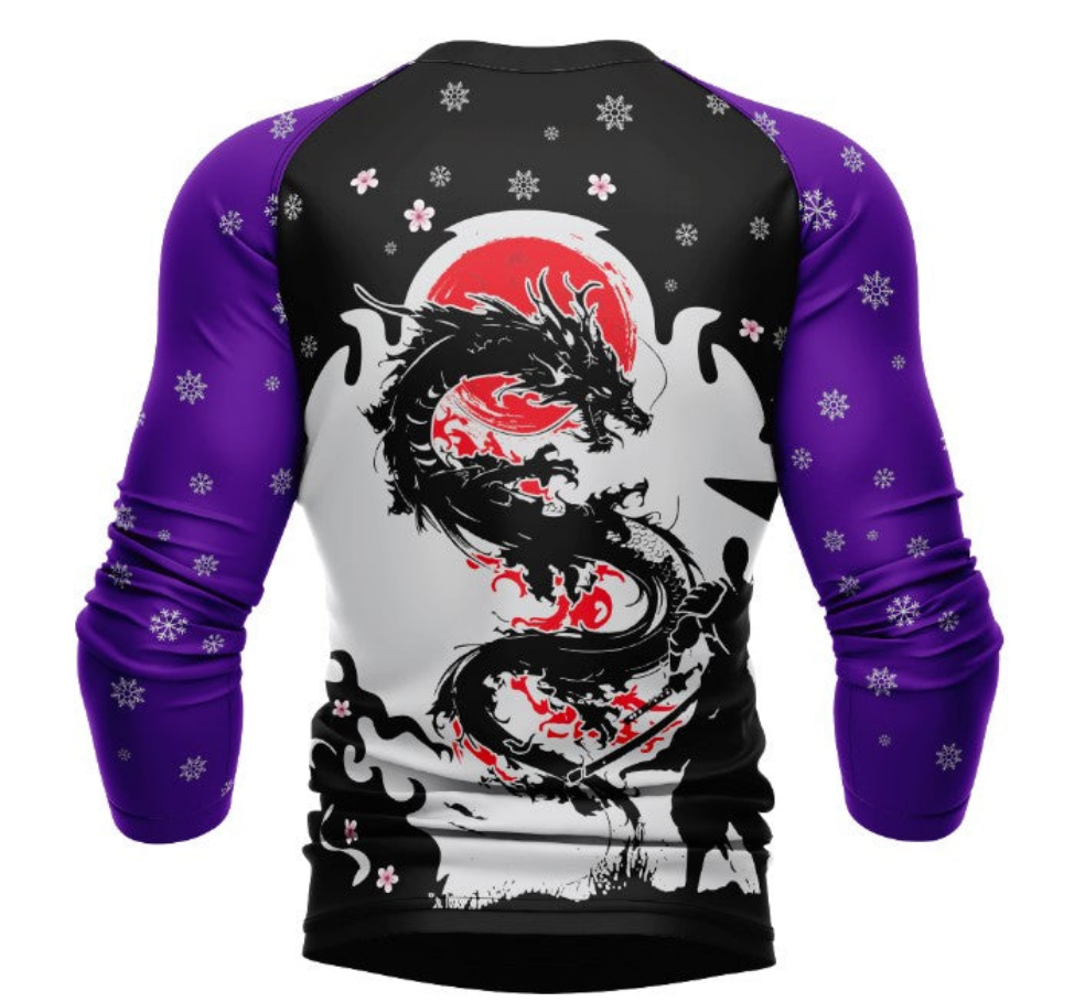 Ksworks dragon rashgaurd long sleeve
