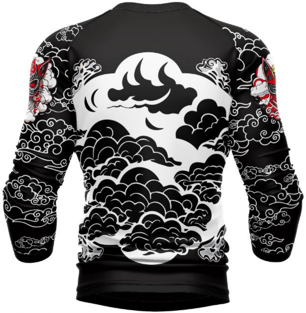 Ksworks Cat rashgaurd long sleeve