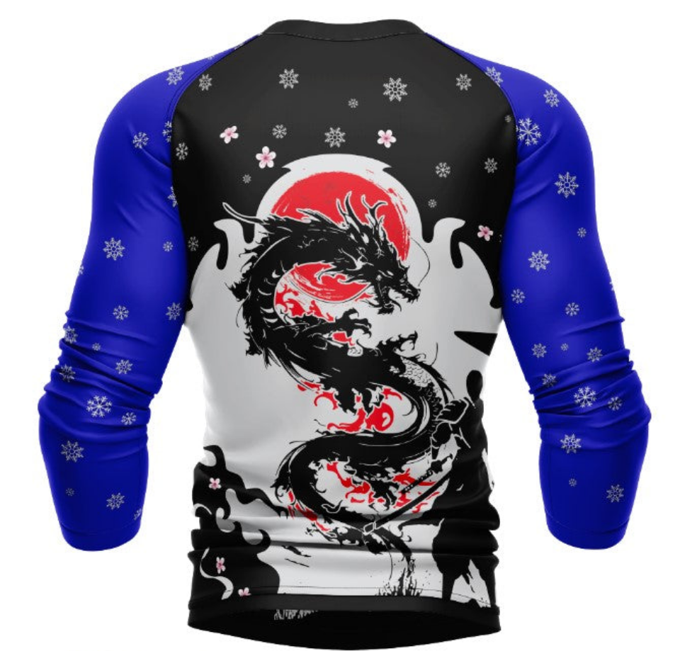 Ksworks dragon rashgaurd long sleeve
