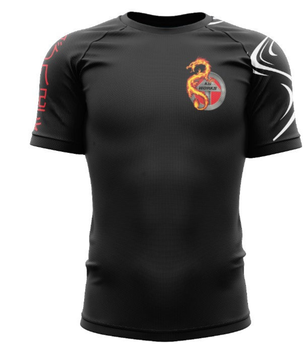Jiu Jitsu rashgaurd short sleeve