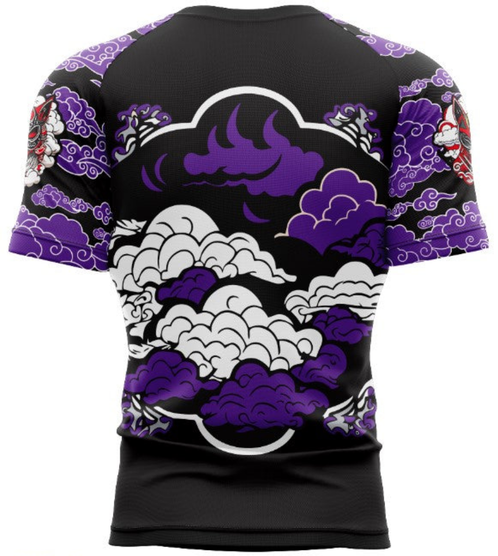 Ksworks cat ranked rashgaurd short sleeve