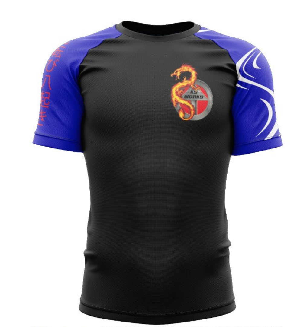 Jiu Jitsu rashgaurd short sleeve