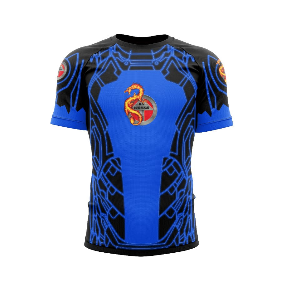 Ksworks original rashgaurd short sleeve