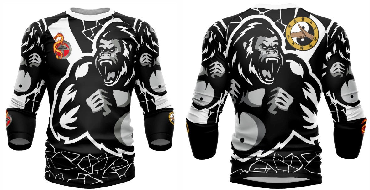 Gorilla ranked long sleeve rashgaurd