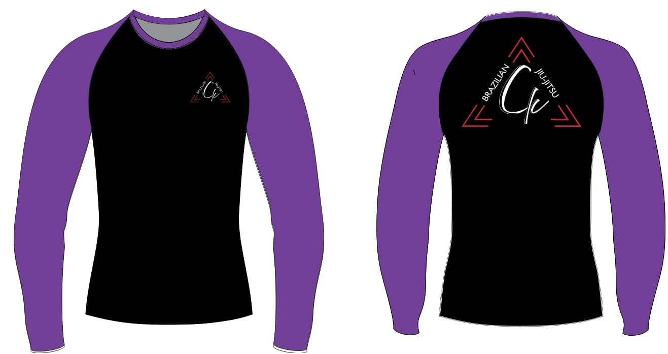 CK Brazilian jiu-jitsu long sleeve rashgaurd