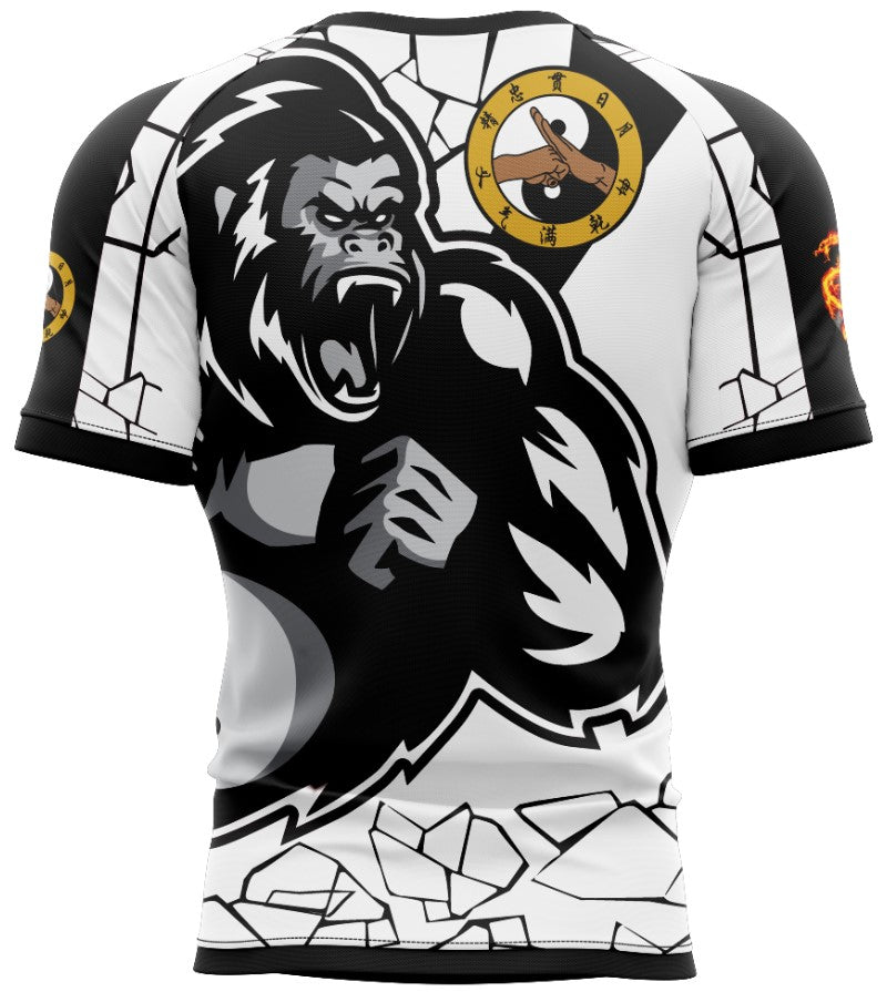 Gorilla short sleeve ranked rashgaurd