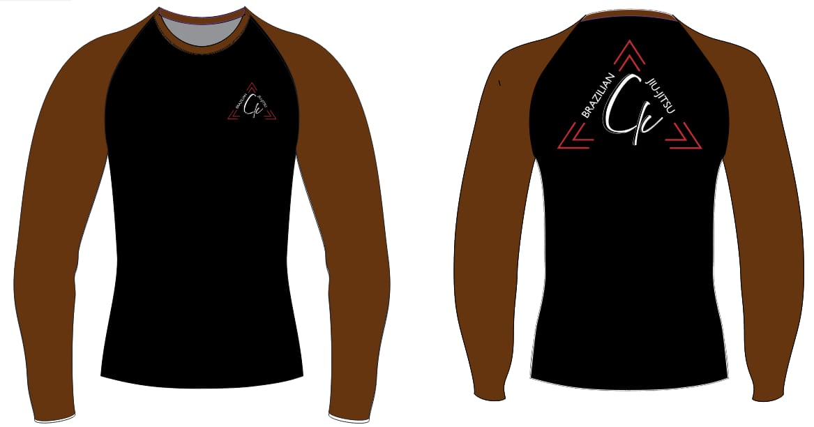 CK Brazilian jiu-jitsu long sleeve rashgaurd