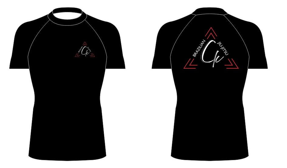 CK Brazilian jiu-jitsu short sleeve rashgaurd