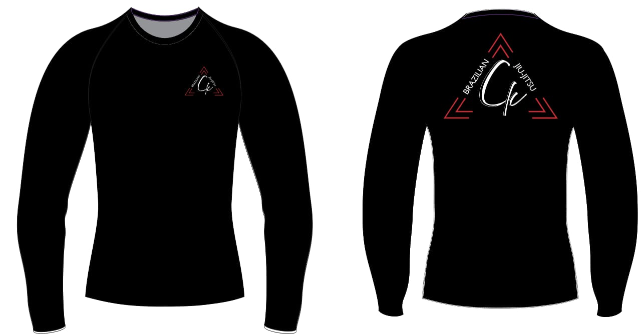 CK Brazilian jiu-jitsu long sleeve rashgaurd