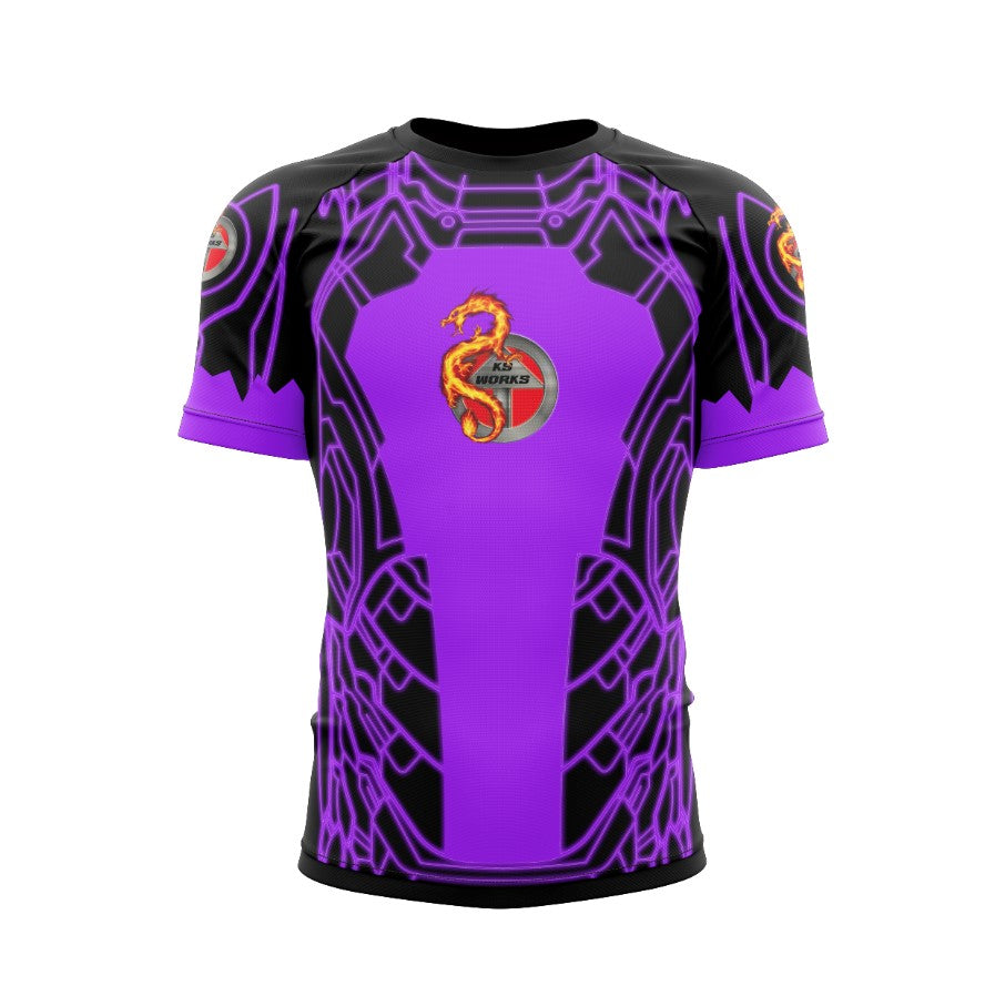 Ksworks original rashgaurd short sleeve