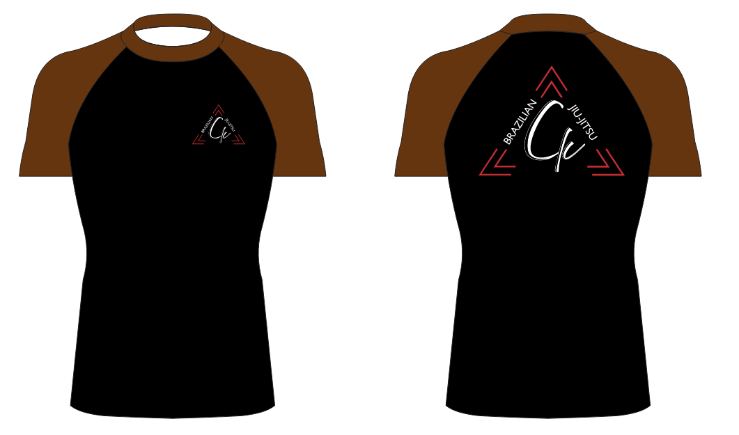 CK Brazilian jiu-jitsu short sleeve rashgaurd