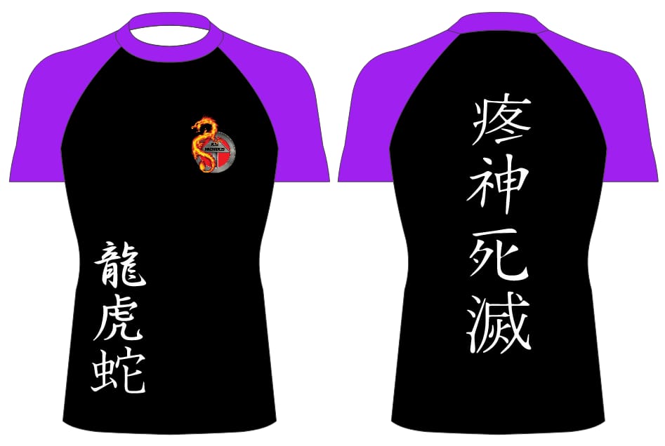 KsWorks original short sleeve ranked rashgaurds