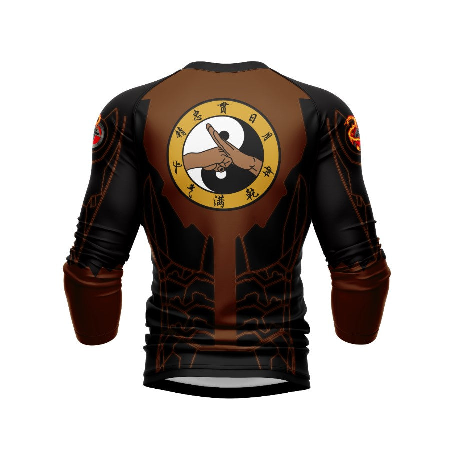 Ksworks original ranked rashgaurd long sleeve