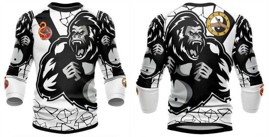 Gorilla ranked long sleeve rashgaurd