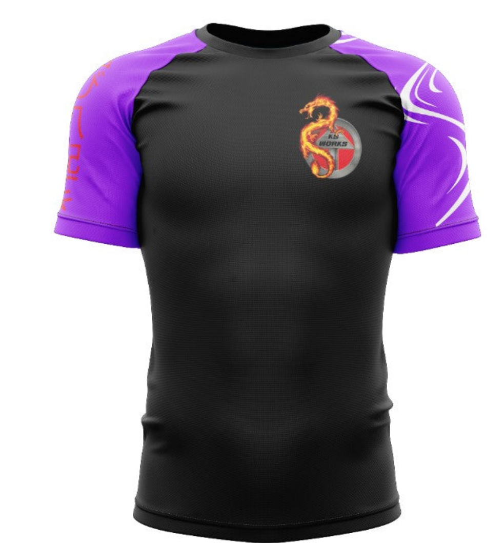 Jiu Jitsu rashgaurd short sleeve