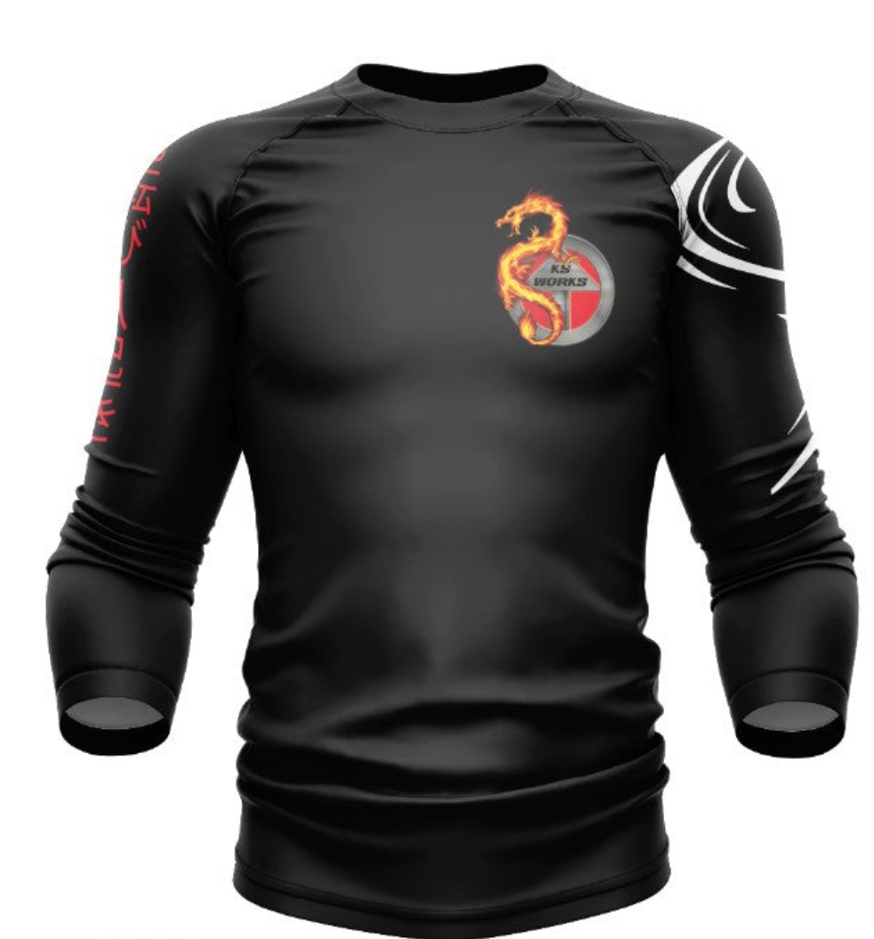 Ks works rashgaurd long sleeve
