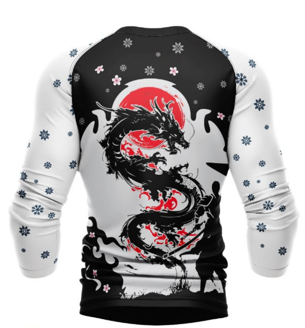 Ksworks dragon rashgaurd long sleeve