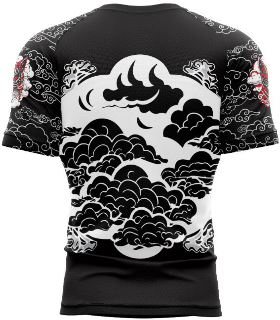 Ksworks cat ranked rashgaurd short sleeve