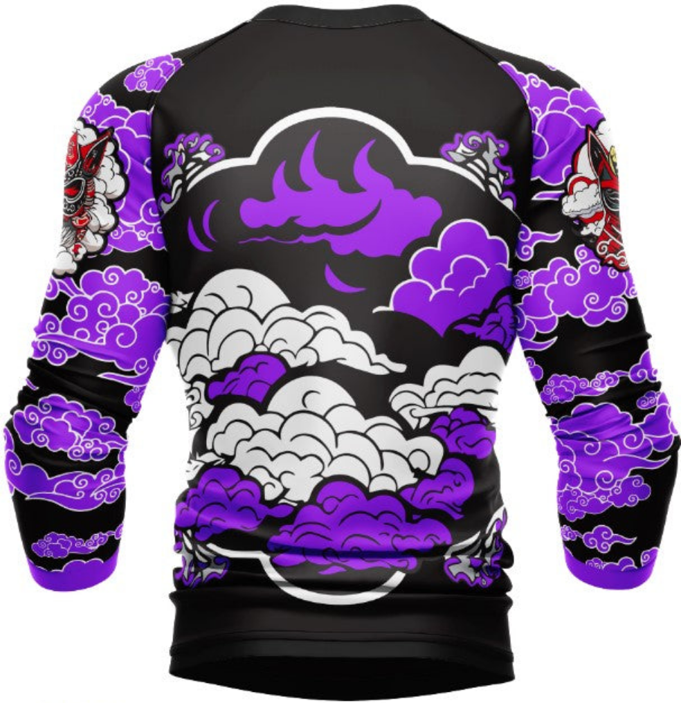 Ksworks Cat rashgaurd long sleeve