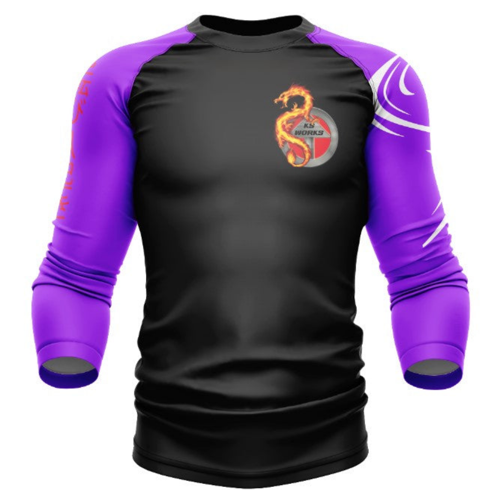 Ks works rashgaurd long sleeve