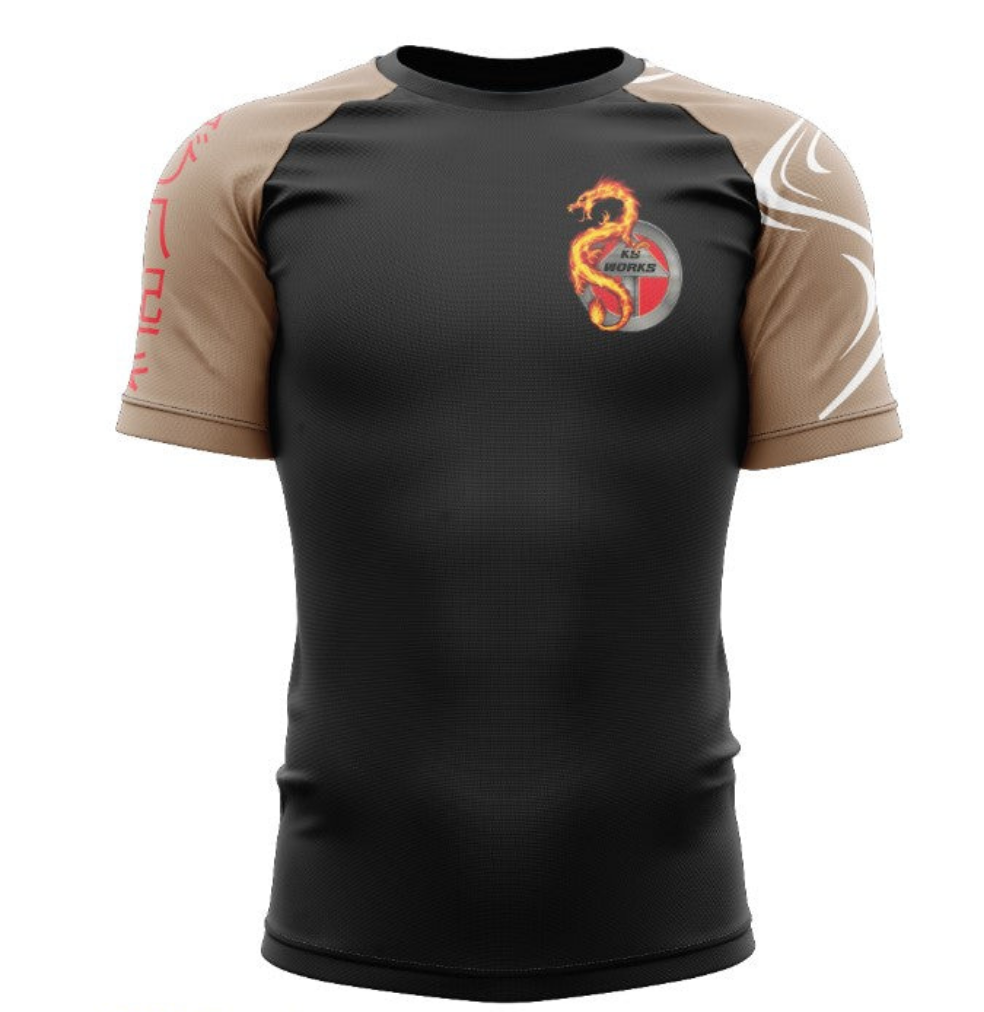 Jiu Jitsu rashgaurd short sleeve