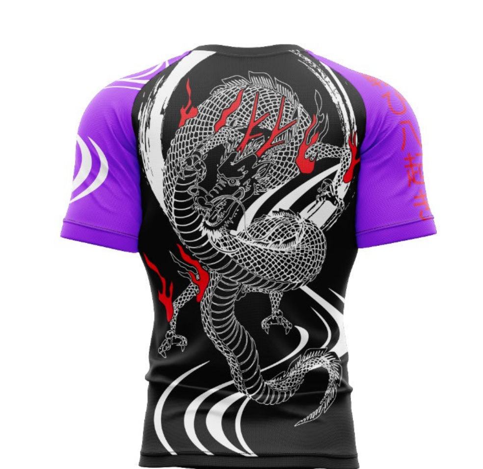 Jiu Jitsu rashgaurd short sleeve