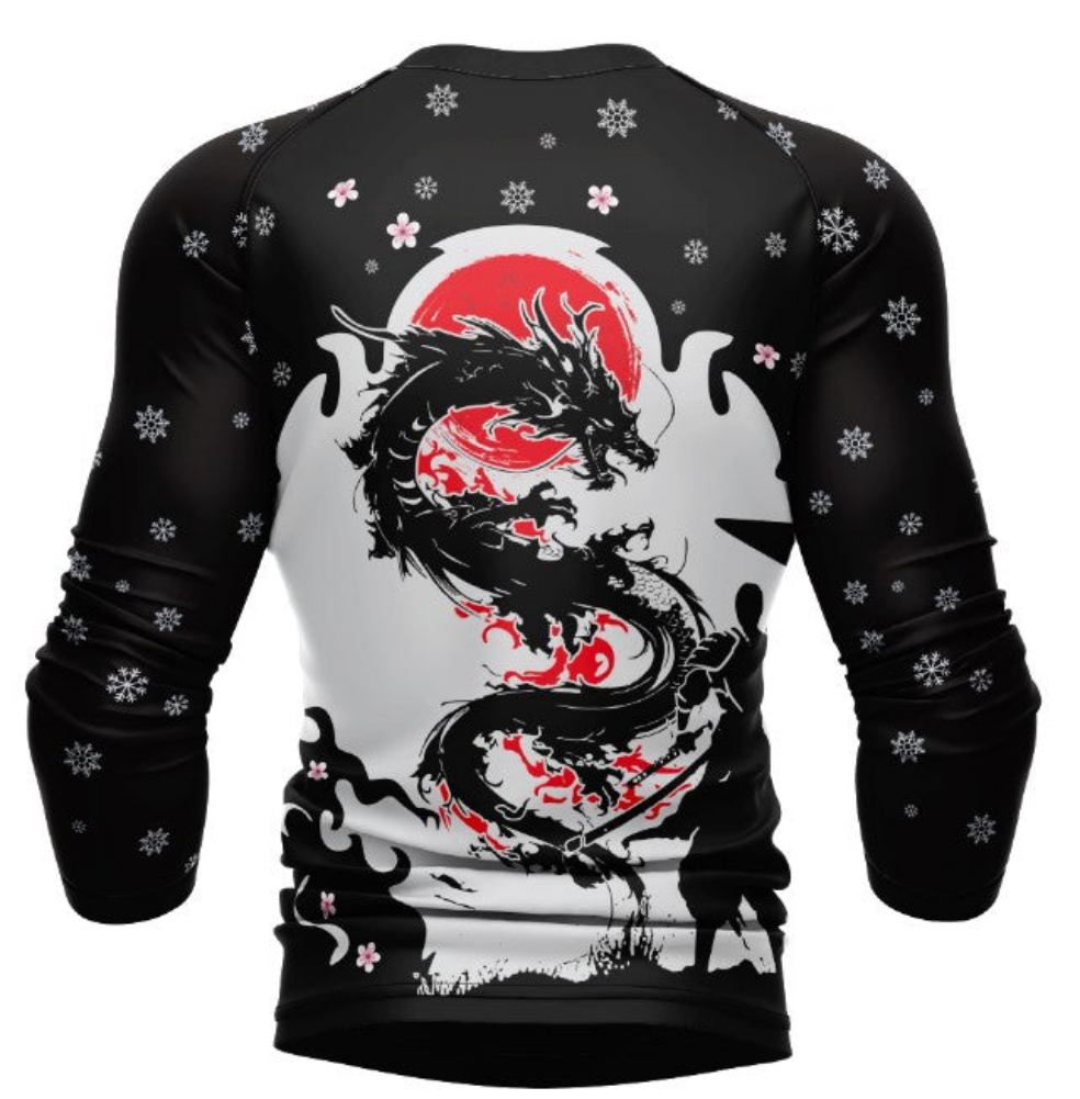 Ksworks dragon rashgaurd long sleeve