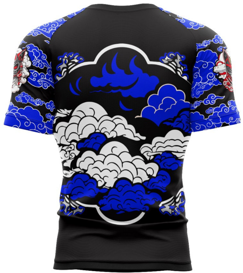 Ksworks cat ranked rashgaurd short sleeve