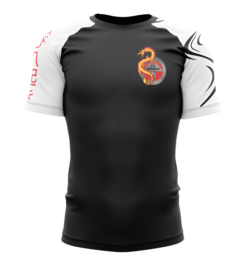 Jiu Jitsu rashgaurd short sleeve