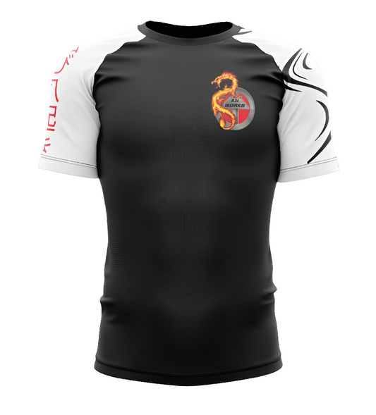 Jiu Jitsu rashgaurd short sleeve
