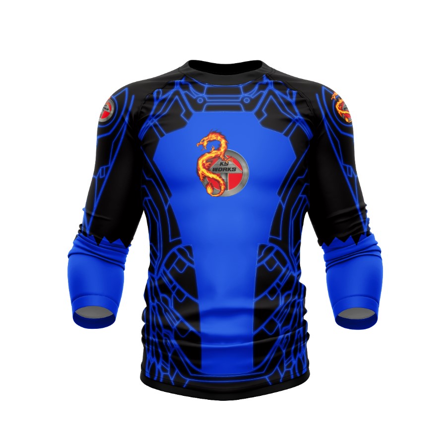 Ksworks original ranked rashgaurd long sleeve