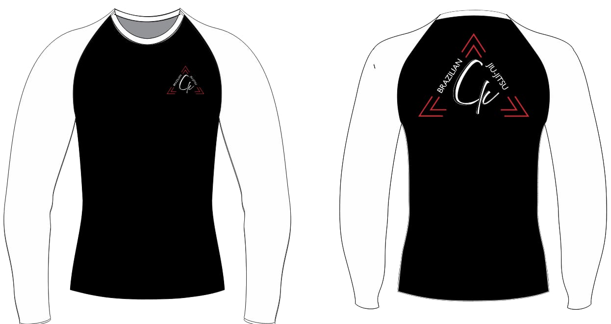 CK Brazilian jiu-jitsu long sleeve rashgaurd