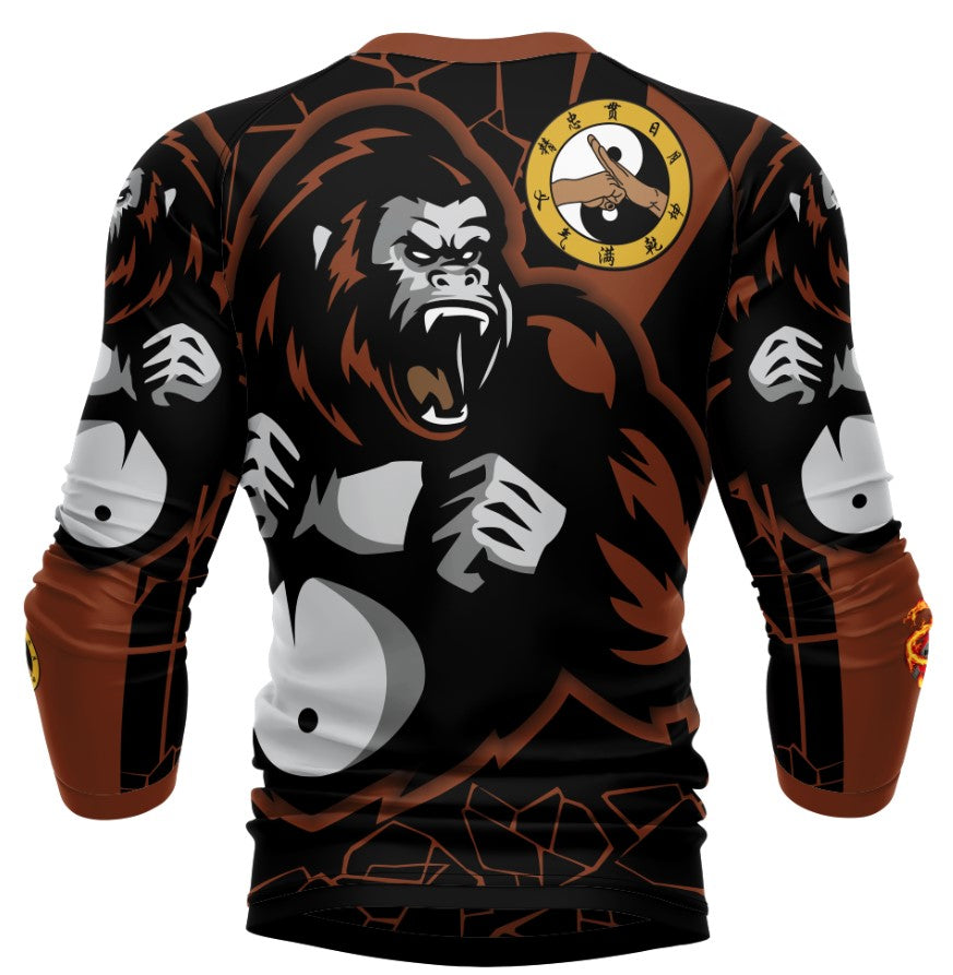 Gorilla ranked long sleeve rashgaurd