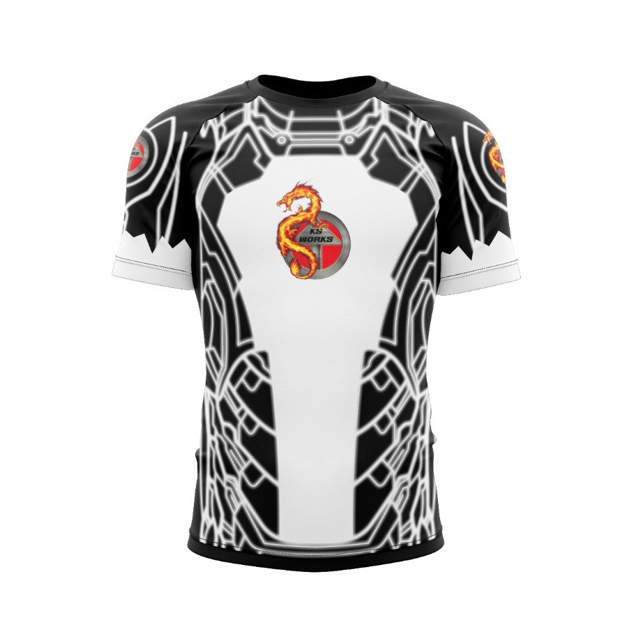 Ksworks original rashgaurd short sleeve