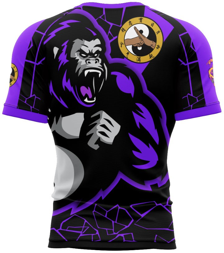 Gorilla short sleeve ranked rashgaurd