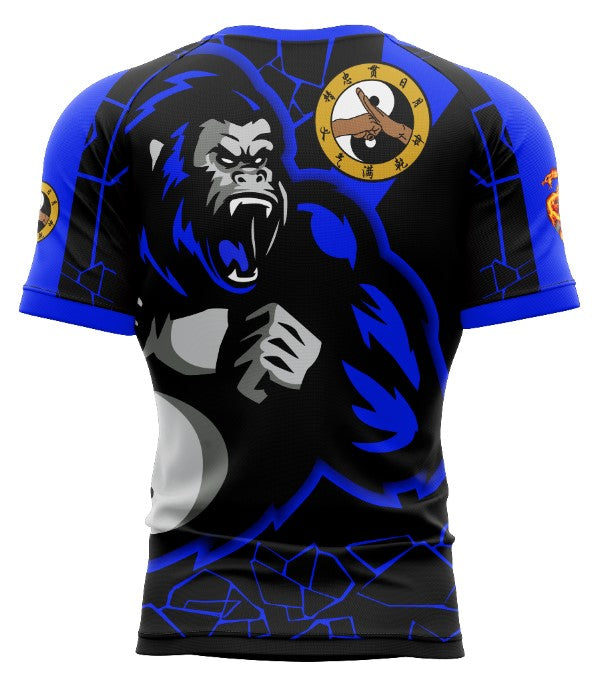 Gorilla short sleeve ranked rashgaurd