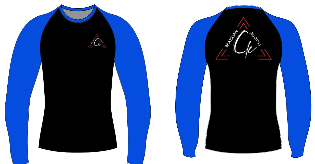 CK Brazilian jiu-jitsu long sleeve rashgaurd