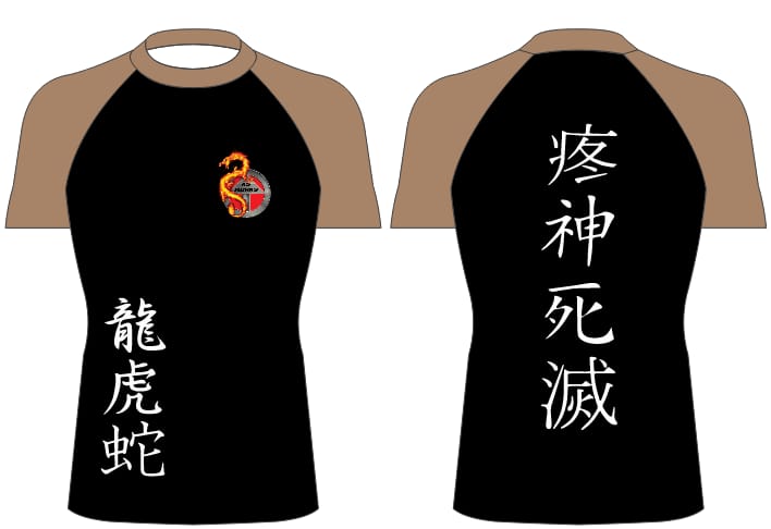 KsWorks original short sleeve ranked rashgaurds